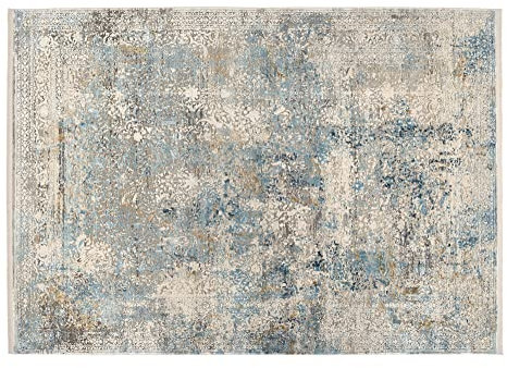 OCI CAVA Teppich BES04 822 grau-blau 160 x 230 cm