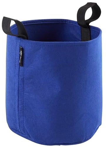 CERLAND Sac Plantation Feutre géotextile ø 25 cm 12,3 L Bleu - Bag 4 Plant