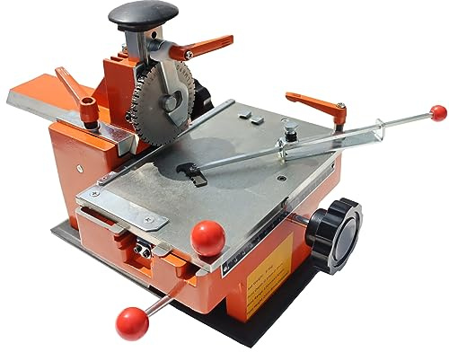 PreAsion Manual Nameplate Metal Label Stamping Printer Machine Semi-Automatic Sheet Embosser with Fixture 4mm