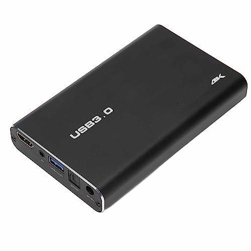 Reproductor Multimedia 4K Ultra HD, Reproductor Multimedia Digital Mini HD, Reproducción en Bucle Automático 100-240 V para Unidades Flash USB para Tarjeta de Almacenamiento