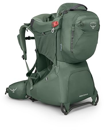 Osprey Poco Premium Unisex Adult Carrier, Koseret Green, One Size, Poco Premium