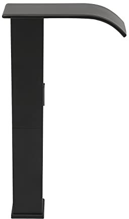 Robinet de salle de bain sans contact avec capteur infrarouge Robinet mitigeur en acier inoxydable Technologie de capteur pour cuisine, salle de bain, bar, automatique, noir