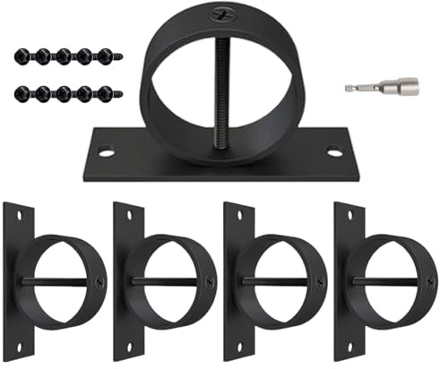 Supporto per recinzioni in corda, decorazione stabile e versatile, per giardini di scale, ponti, multipurpose per interni ed esterni, facile da usare
