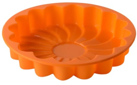 LAPYAPPE Stampo in Silicone per Dolci a Forma di Fiore, Antiaderente e Spesso, per Torte da Forno e Dolci, Istruzioni Incluse e Resistente Colore Casuale