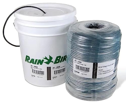 Rain Bird - XQ1000B - 1/4 XQ Tropfverteilerschlauch aus Polyethylen - 0,3 m Spule im Eimer - X33101