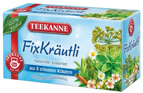 Teekanne FixKräutli, natürlicher Kräutertee aus 8 erlesenen Kräutern - 20St.