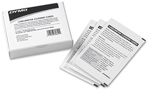 DYMO LabelWriter Cleaning Cards, 10/Box