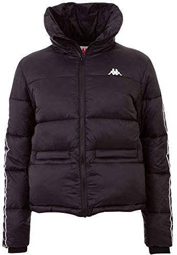 Kappa Womens 308026-19-4006_M Jacket, Caviar, M