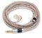 LINSOUL Tripowin Jelly Upgraded 21 Core HiFi Kopfhörer Kabel mit Versilbertem OCC + Legierung Kupfer Graphen + OCC gemischtes geflochtenes Kabel für Audiophile Musiker(Recessed 2pin)
