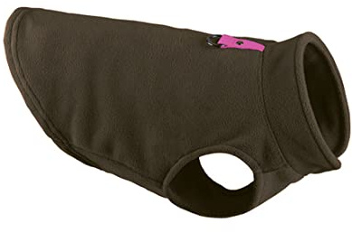 Yiwong Vêtements pour Chiens en Polaire épaissie, Manteau pour Chien Hiver Veste Chaude Gilet, Gilet Chaud épais pour Chien d'automne et d'hiver (M, Brun)