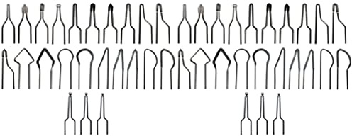 EXCEART Brennpeter Junior Spitzen Pcs Professionelle Pyrographie- Ersatzspitzen zum Brennen von Drahtspitzen zum Brennen von Ersatz- Brandmalerei- Drahtspitzen- Kit
