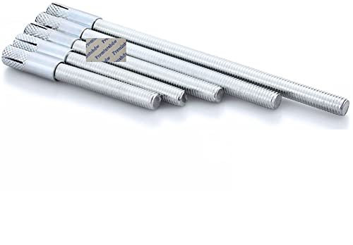 Vis d'ancrage autoperceuses, boulons d'ancrage, boulons d'expansion 20 pièces/lot étagère en bois flottante fixée au mur support invisible dissimulé boulon fileté avec ancrage d'expansion(M6-80mm)