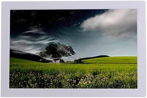 Cornice per foto digitali Cornice digitale ad alta definizione da 17 pollici + 16 GB, cornice for album fotografico elettronico, ornamento elettronico for la casa, macchina pubblicitaria commerciale(W