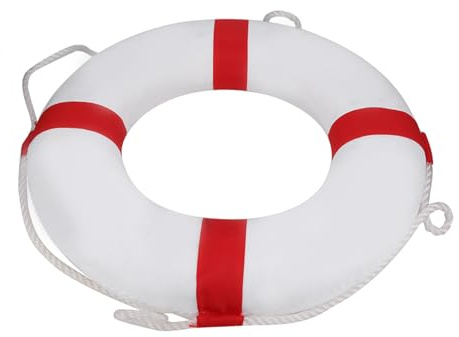 Srliya Skum Liv Boj Liv Ring Liv Boj Pool Båt Hög Densitet Skum Ring Vikbar Bärbar för Vuxen
