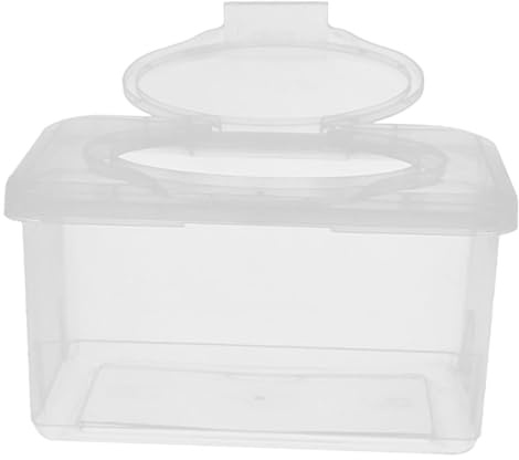 VICASKY Dispenser per Salviette Riutilizzabile Contenitore per Salviette per Ragazza Coperchio Sigillato Adatto per Bagno Camera da Letto e Soggiorno