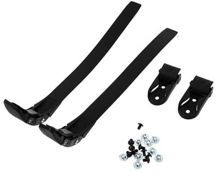Toyvian 2 Juegos Correas Ajustables para Patines Línea Hebillas Resistentes Accesorios de PVC Ecológico para Patinaje Adulto Fijaciones Duraderas para Patines de Ruedas