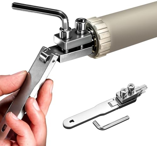 Outil Extracteur De Tuyau Cassé Équipement Pour Raccords 1/2 Et 3/4 Pouce | Dévissage de Tuyaux et Filets Rouillés pour Plombiers Réparation Salle de Bain Douche Entretien Machine à Laver