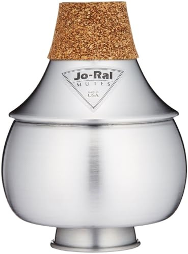 Jo-Ral Trompetendämpfer in Blasenform, Aluminium, 1 Pack, TPT-2A