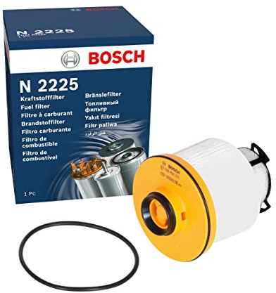 Bosch N2225 Car Diesel Filter - Separates Particles and Water from Fuel - Protects the Injection System