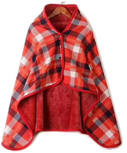 Wheelchair Blanket for Women, Soft Fleece Button Down Bed Jacket with Pockets, Winter Wheelchair Blanket for Adults Knee Blanket, Winter Wheelchair Blanket for Adults Knee Blanket, Shoulder Shawl