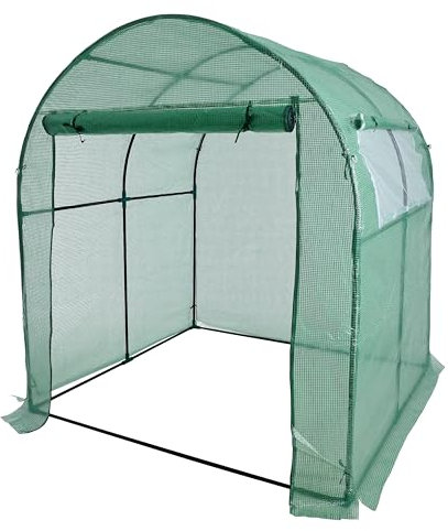 ESTEXO Bogendach Gewächshaus Foliengewächshaus 180x180x200 cm Treibhaus Folien-Tunnel