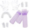 VALICLUD 1 Set insieme di colore dei guanti coloranti per kit per tinture per viola bottiglie di olio per forniture per parrucchieri plastica
