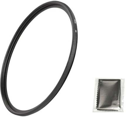 Kamerafilter, kameralinsfilter 3 st filter för kameralinsskydd ultratunna flerbelagda HD-filter – 37 40,5 43 46 49 52 55 58 62 67 72 77 82 mm (58 mm, B)