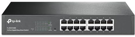 TP-Link TL-SG1016DE, 16 Port Gigabit Easy Smart Managed Switch