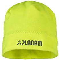 Planam 6014 Accessoires Fleecemütze - Optimale Sicherheit und Komfort - Farbe: Gelb - Größe: 52