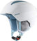 Alpina Grand JR - Sicherer, Leichter, Stoßabsorbierender & Individuell Anpassbarer Skihelm Für Kinder, White-SkyBlue, 54-57 cm