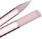Bona Fide Beauty Nagelhautschieber aus Glas, sanfter tschechischer Maniküre-Stick für Nagelhautentferner, langlebig, doppelseitig, wiederverwendbar, Glas, 1 Stück