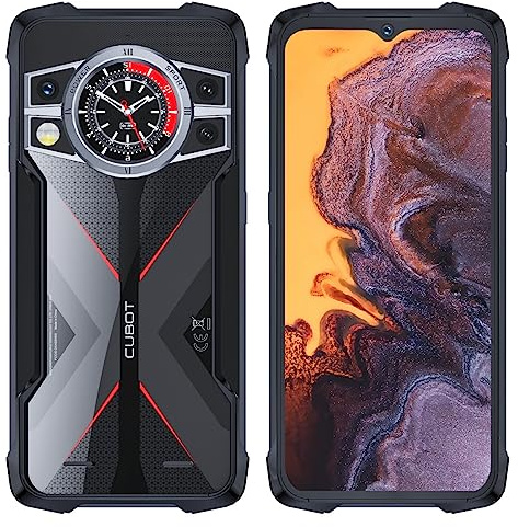 CUBOT Kingkong 9 - Smartphone de 6.5 FHD+, 12GB y 256GB, Cámara Triple 100 MP, Batería 10600mAh, Android 13, Procesador OctaCore, Color Negro