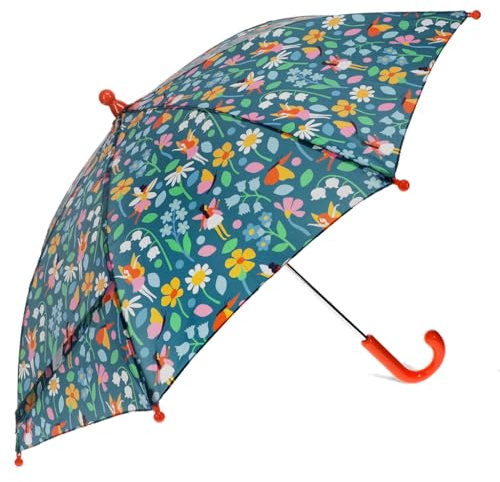 dotcomgiftshop Children's Push-Up Umbrella - Fairies in the Garden