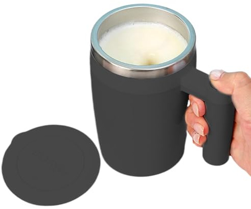 Taza mezcladora eléctrica magnética - Taza magnética autoamovible - Taza mezcladora eléctrica multifunción, recipiente de café mezclador automático para estudio, hogar, cocina