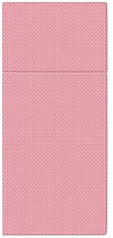 PAW – Bestickservetter av Softpoint (32 x 38 cm 1/8 bestickväska) | 50 stycken | Perfekt för pubar, hotell eller kaféer | servettväskor för bestick | rosa