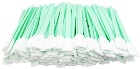 200 Pièces Bâtonnets de Nettoyage en Mousse pour Ordinateurs, Imprimantes, Têtes d'impression, Appareils Photo, Lentilles Optiques et Appareils Optiques