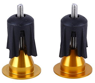 Fahrrad-Lenkerstopfen, Fahrrad-Lenkerstopfen, Aluminiumlegierung, Endstopfen for Lenker, Endkappen for Rennrad, Mountainbike, MTB