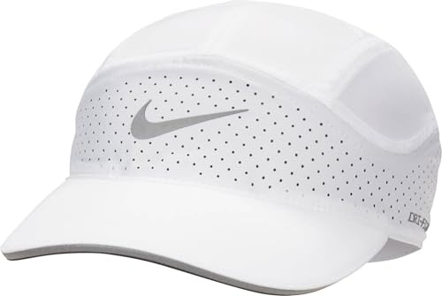 Nike Unisex Dfadv Fly U Ab Rfltv Kappe, White/Anthracite/Reflective SI, M/L