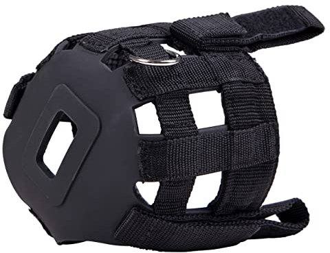 ARBO-INOX Freßbremse Aufsteckbar QHP schwarz kontrollierte Grasaufnahme (Full Warmblut)