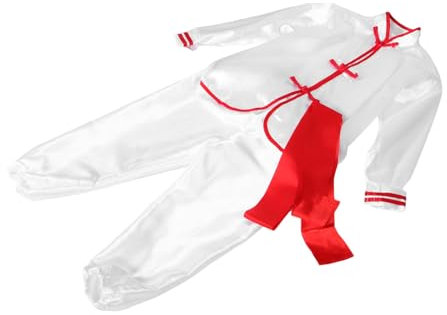 VALICLUD 1satz Mädchen Kung Fu Uniform Traditionelle Chinesische Trainingskleidung Mit Ärmeln Für Karate Und Bequeme Atmungsaktive Performance-kleidung