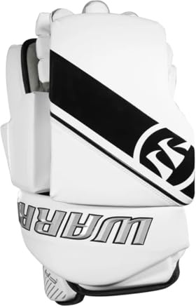 Fatboy Box Lacrosse Goalie Gloves - White (Small)