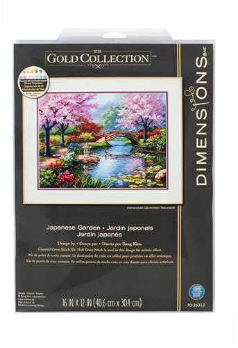 DIMENSIONS 70-35313 Japanese Garden, Pink