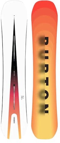 Burton – Tabla de snowboard personalizada Camber blanca para hombre, talla 156, color blanco