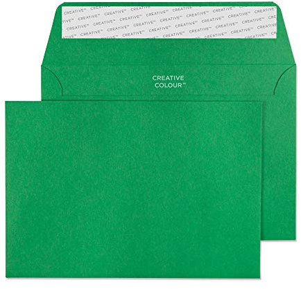 Blake Creative Colour 15108 Farbige Briefumschläge Haftklebung Avocado Grün C6 114 x 162 mm 120g/m² | 25 Stück