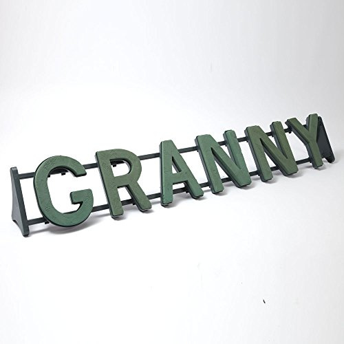 Granny Oasis Funeral Tribute Letters on a Stand Smithers Oasis
