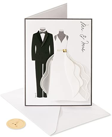 Papyrus Wedding Card (A Wonderful Couple)