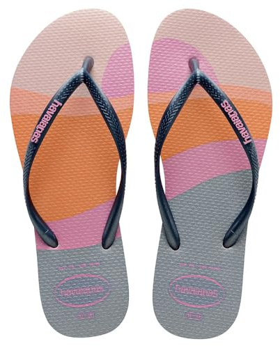 Havaianas Slim Palette Glow, Flip Flop Women, Peony Rose, 41/42