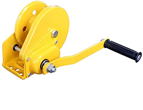 KOZWAY Montacargas eléctrico 1200lb manivela Manual de Dos vías Manual DE AUTROJE DE BANDH HOGAR PEQUEÑO PEQUEÑO PUBLIMAPORTE PORTÁTIDO PORTENDIENTE con EL CAMBONO Manual DE Freno