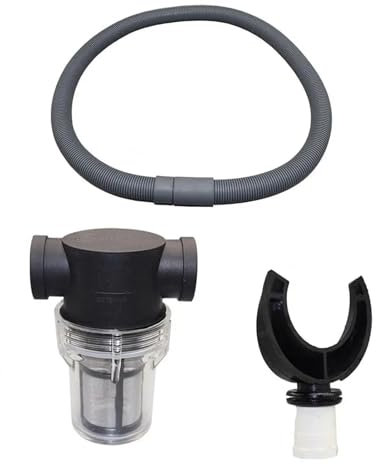 TYNXK Accesorios para Barriles De Lluvia Rain Barrel Connector Kit Roof Rainwater Collector Rain Barrel Diverter with Filter Water Collection Rubber Hose Connection Accesorios para Depósito(100mm)