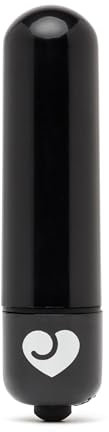 Lovehoney Enjoy Bullet Vibrator for Women | Mini Vibrator Bullet Adult Sex Toys | Single Speed Vibration | Female Clit Stimulator | Couples Massage Tool | Discreet Travel Size Adult Toy | Black